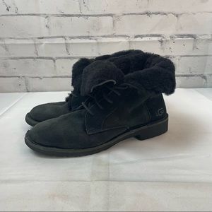 UGG Quincy Shear Combat Boot size 9